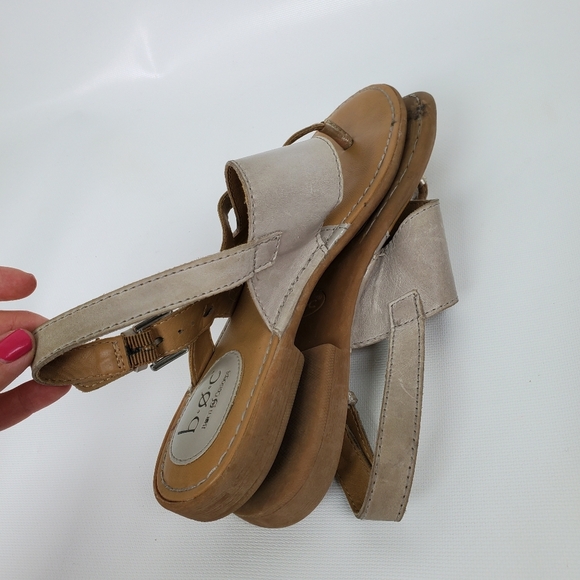 B.O.C. Leather Strappy Sandals EUC! Sz 8 - Picture 9 of 11